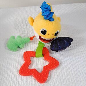 Pinkfong Baby‎ Shark Smartstudy vibrating plush baby crib car seat pull Toy Yume